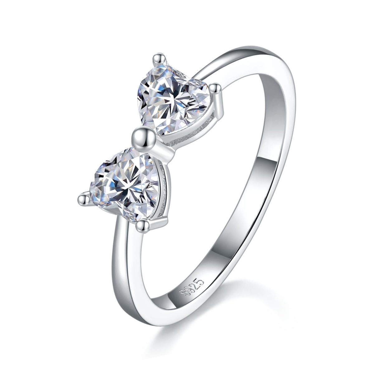 A Spark of Forever: Why a Heart Bow Tie Moissanite Promise Ring Makes the Perfect Promise