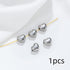 Double-sided Through-hole Heart Spacer Pendant For DIY Bracelet Jewelry