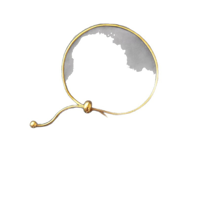 Adjustable Ball Bead Ankle Bracelet For Women